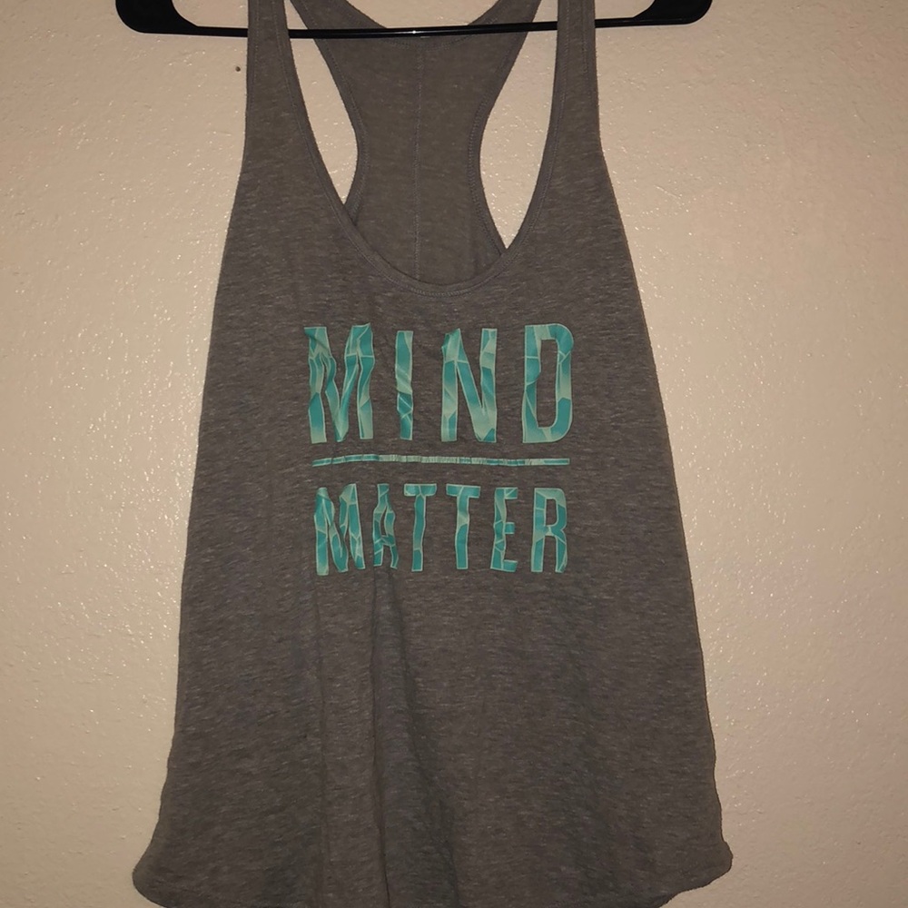 Mind over matter workout shirt